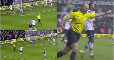 When Mike Dean 'celebrated' Spurs' goal vs Aston Villa as he nears retirement