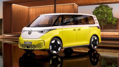 Volkwswagen ID. Buzz: desvelan la versión eléctrica de la mítica furgoneta hippie y surfista - en.as.com