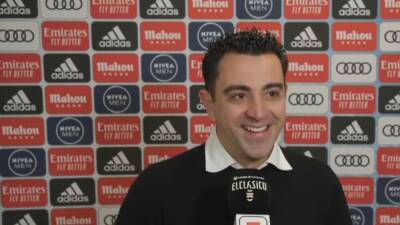 Xavi y el porqué están festejando a lo grande el baño al Madrid: ¿consuelo para el merengue? - en.as.com