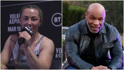 Molly McCann took inspiration from Mike Tyson before knocking out Luana Carolina at UFC London