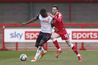 17 recoveries, 6 interceptions – The Bolton Wanderers player who asserted his dominance v Crewe Alexandra