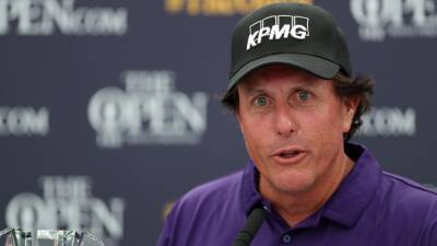 Phil Mickelson removed from list of competitors for next month’s Masters
