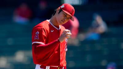 Ohtani strikes out five in spring mound debut for Angels