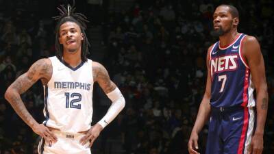 Brooklyn Nets' Kevin Durant heaps praise on Memphis Grizzlies' Ja Morant -- 'A future Hall of Famer'