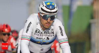 Italian cyclist Sonny Colbrelli 'stable' after cardio-respiratory arrest - timesofindia.indiatimes.com - Spain - Italy - Australia - Bahrain