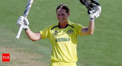 Rachael Haynes - Meg Lanning - Laura Wolvaardt - Sune Luus - ICC Women's World Cup: Meg Lanning's 135 guides Australia to five-wicket win over South Africa - timesofindia.indiatimes.com - Australia - South Africa - India - Bangladesh