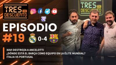 Tres de Descuento | 'Tres de Descuento' 19, en directo: Así está el futuro de Ancelotti tras el Clásico