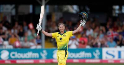 Cricket-Another Lanning masterclass as Australia march on undefeated