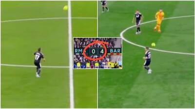 El Clasico: Lucas Vazquez's showboating with Real Madrid 4-0 down goes viral