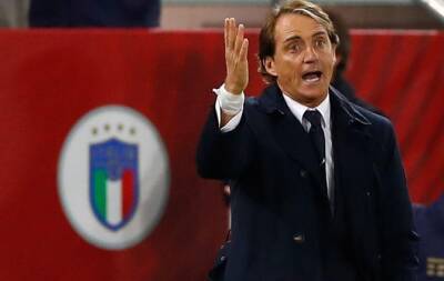 Mancini gunning for World Cup glory with Italy's qualification in the balance