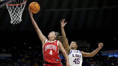 March Madness 2022: Jacy Sheldon paces Ohio State to win over LSU