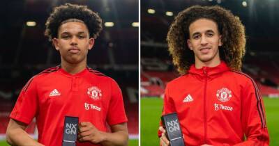 Manchester United pair Hannibal Mejbri and Shola Shoretire feature in world's top young footballers list