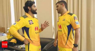Star Sports - Robin Uthappa - Dwayne Bravo - Suresh Raina - Irfan Pathan - Ravindra Jadeja can be MS Dhoni's successor at CSK: Suresh Raina - timesofindia.indiatimes.com - India -  Chennai