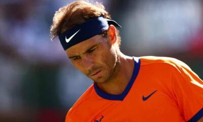 Rafael Nadal out for four to six weeks after suffering stress fracture of rib
