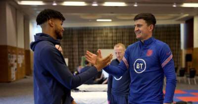 Tammy Abraham - Reece James - Gareth Southgate - Aaron Ramsdale - Ollie Watkins - Sam Johnstone - Marc Guehi - England stars arrive at St. George's Park ahead of Switzerland and Ivory Coast fixtures - msn.com - Switzerland - Jordan - Ivory Coast - county Walker -  Mitchell