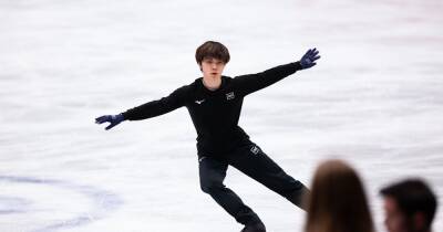 Nathan Chen - Vincent Zhou - Uno Shoma lays down marker on second day of World Championships practice - olympics.com - France - Beijing - Japan - South Korea