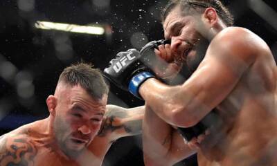 Jorge Masvidal - Colby Covington - UFC’s Jorge Masvidal faces felony battery charge after Colby Covington dust-up - theguardian.com -  Las Vegas - county Covington