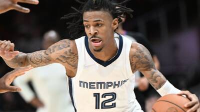 Guard Ja Morant ruled out of Memphis Grizzlies' game against Brooklyn Nets due to sore knee