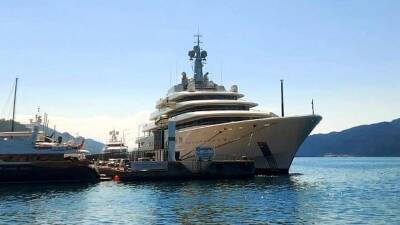 Turkey welcomes Abramovich's €900m superyacht into Bodrum harbour