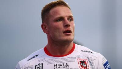 George Burgess left out of Dragons side over police charges after being named in extended squad - abc.net.au