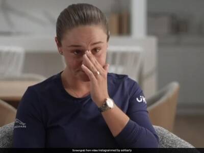 Watch: "Gut Feeling After Wimbledon", Ashleigh Barty In Tears As She Announces Shock Retirement From Tennis At 25