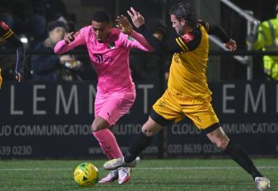 Dartford midfielder Tyrique Hyde enjoying his football in National League South promotion race