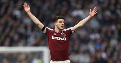 West Ham set incredible record asking price for Man Utd and Chelsea target Declan Rice