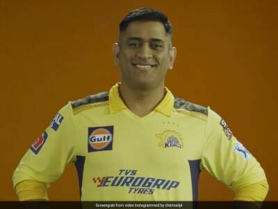 IPL 2022: MS Dhoni's CSK Unveil New-Look Jersey