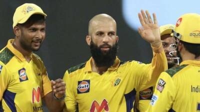 Moeen Ali - Robin Uthappa - Dwayne Bravo - Devon Conway - Adam Milne - IPL 2022: Moeen Ali Ruled Out Of CSK's Opening Game - sports.ndtv.com - India - county Mitchell -  Kolkata -  Chennai