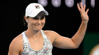 Reaction to world number one Ash Barty's retirement