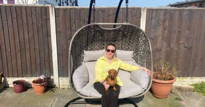 This popular hanging egg chair adds style to my garden but is it worth the price? - manchestereveningnews.co.uk - Britain - Manchester