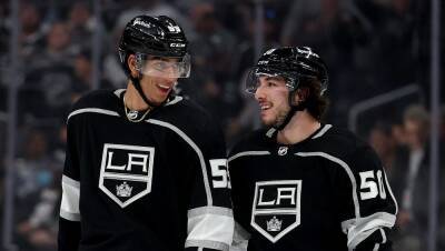 Stanley Cup Playoffs - NHL Rink Wrap: Byfield breakout game; Stars stun Oilers; Golden Knights lose again - nbcsports.com - Washington - New York - Los Angeles - state Minnesota - state New Jersey - county St. Louis - county Kings -  Nashville