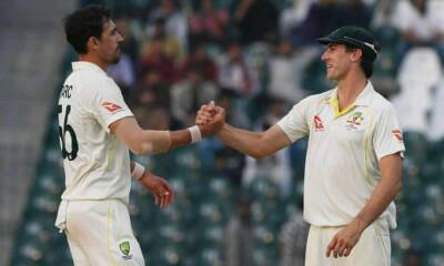 Cummins and Starc spark Pakistan collapse as Australia take hold of third Test
