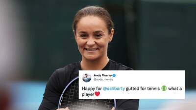 Andy Murray - Ash Barty - Ashleigh Barty - Ash Barty retires: Andy Murray among stars to honour icon's tennis career - givemesport.com - Australia