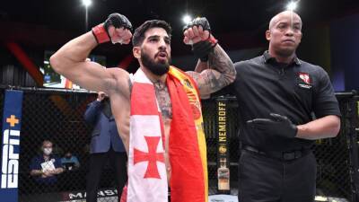 Ilia 'el Matador' Topuria: la nueva estrella de la UFC que puede traer un evento a España