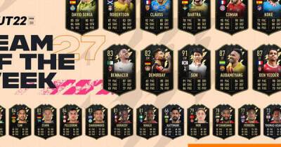 FIFA 22 TOTW 27 squad revealed featuring Son Heung-min and Andrew Robertson