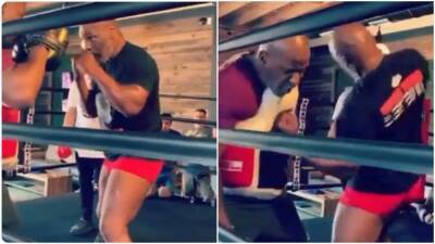Mike Tyson - Roy Jones-Junior - Henry Cejudo - Mike Tyson: Footage re-emerges of 'Iron Mike' teaching Henry Cejudo his iconic uppercut - givemesport.com - Usa - state California