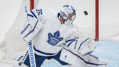 Maple Leafs give Mrazek first post-waivers start