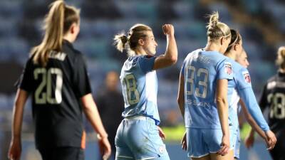 Ellen White on target as Manchester City cruise to win over Everton in FA Women’s Super League
