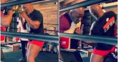 Video re-emerges of Mike Tyson teaching Henry Cejudo his iconic uppercut