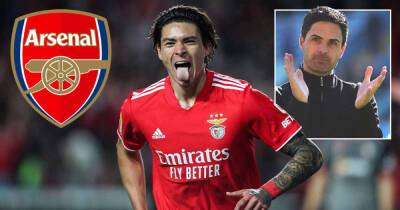 Arsenal 'make a move for Benfica striker Darwin Nunez'