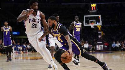 Joel Embiid, Sixers hold off LeBron James-less Lakers