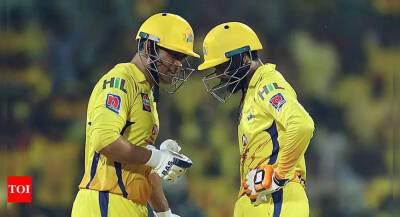 Suresh Raina - IPL 2022: Wishes pour in as MS Dhoni hands over Chennai Super Kings captaincy to Ravindra Jadeja - timesofindia.indiatimes.com - India - county Will -  Chennai