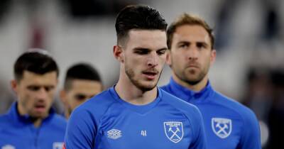 'Dear me, no' - Declan Rice told to avoid 'gamble' Manchester United transfer