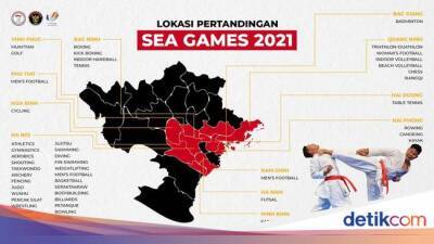 SEA Games Vietnam Bakal Tersebar di 12 Kluster