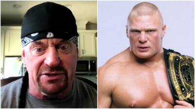 The Undertaker encouraged Brock Lesnar to leave WWE