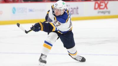 Blues D Krug week-to-week with upper-body injury