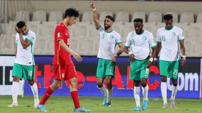 Saleh Al-Shehri - Saudi Arabia draw against China - with World Cup spot already sealed - thenationalnews.com - Qatar - Switzerland - Australia - China - Japan - Saudi Arabia - Jordan - state Indiana - Ivory Coast