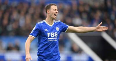 Jonny Evans gives injury update ahead of Leicester City games against Manchester United and PSV