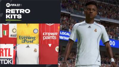 FIFA 22 añade camisetas retro de los principales equipos: Real Madrid, PSG… - MeriStation